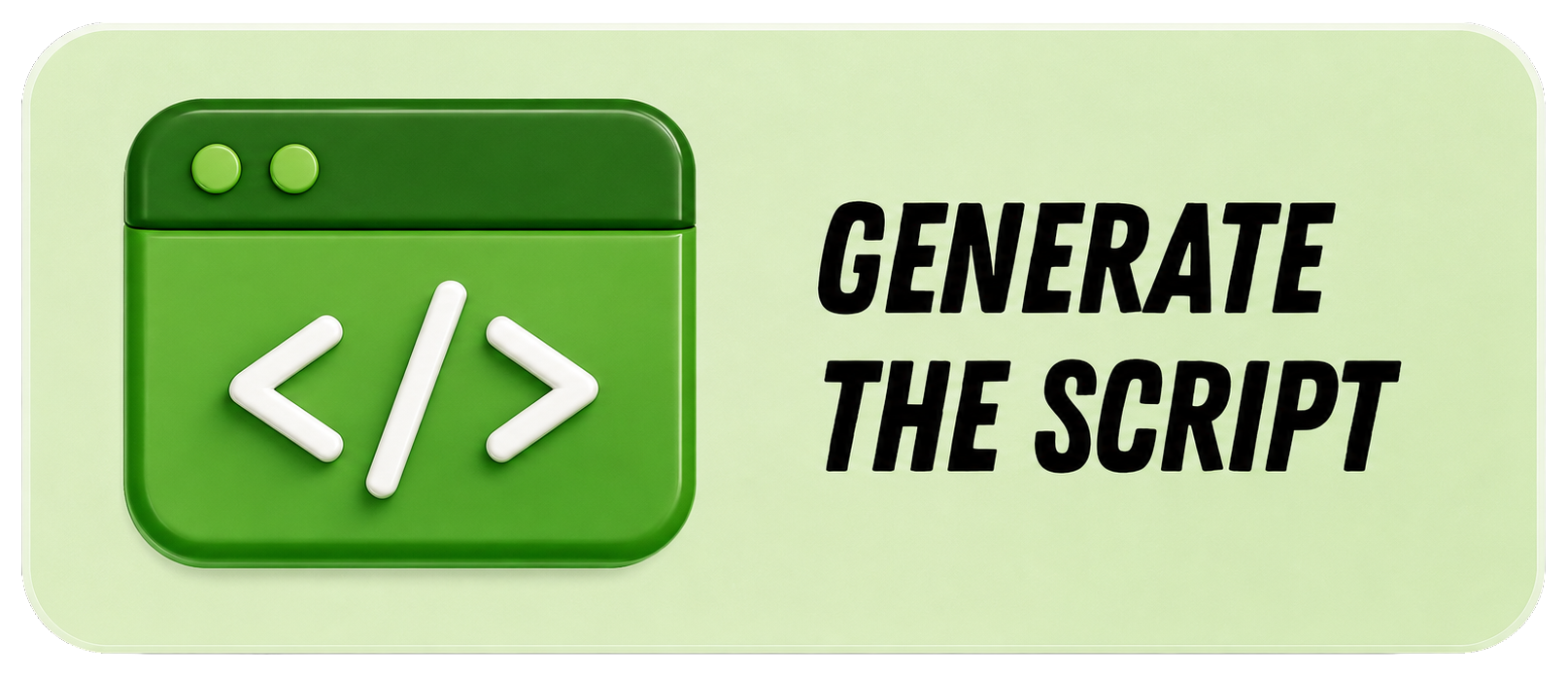 02 generate the script black
