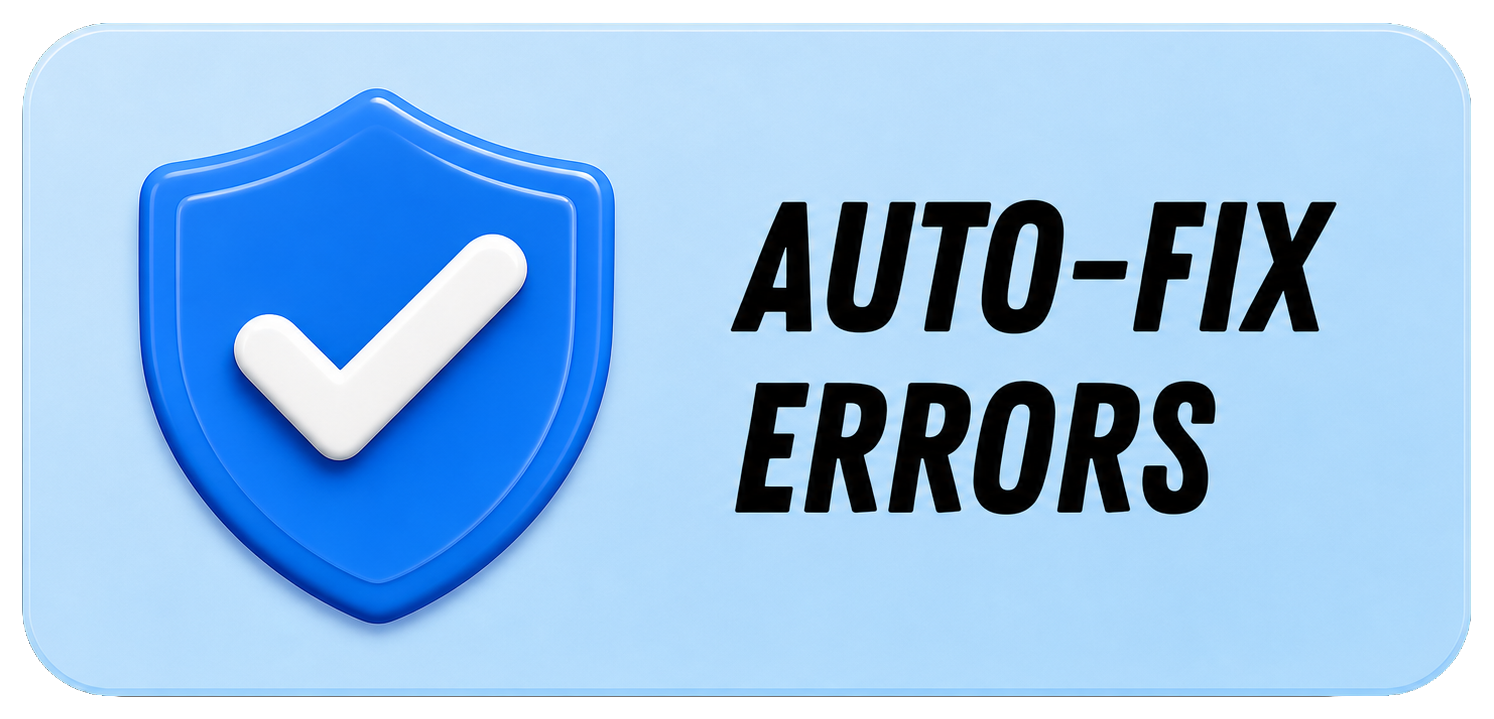 03 auto fix errors black