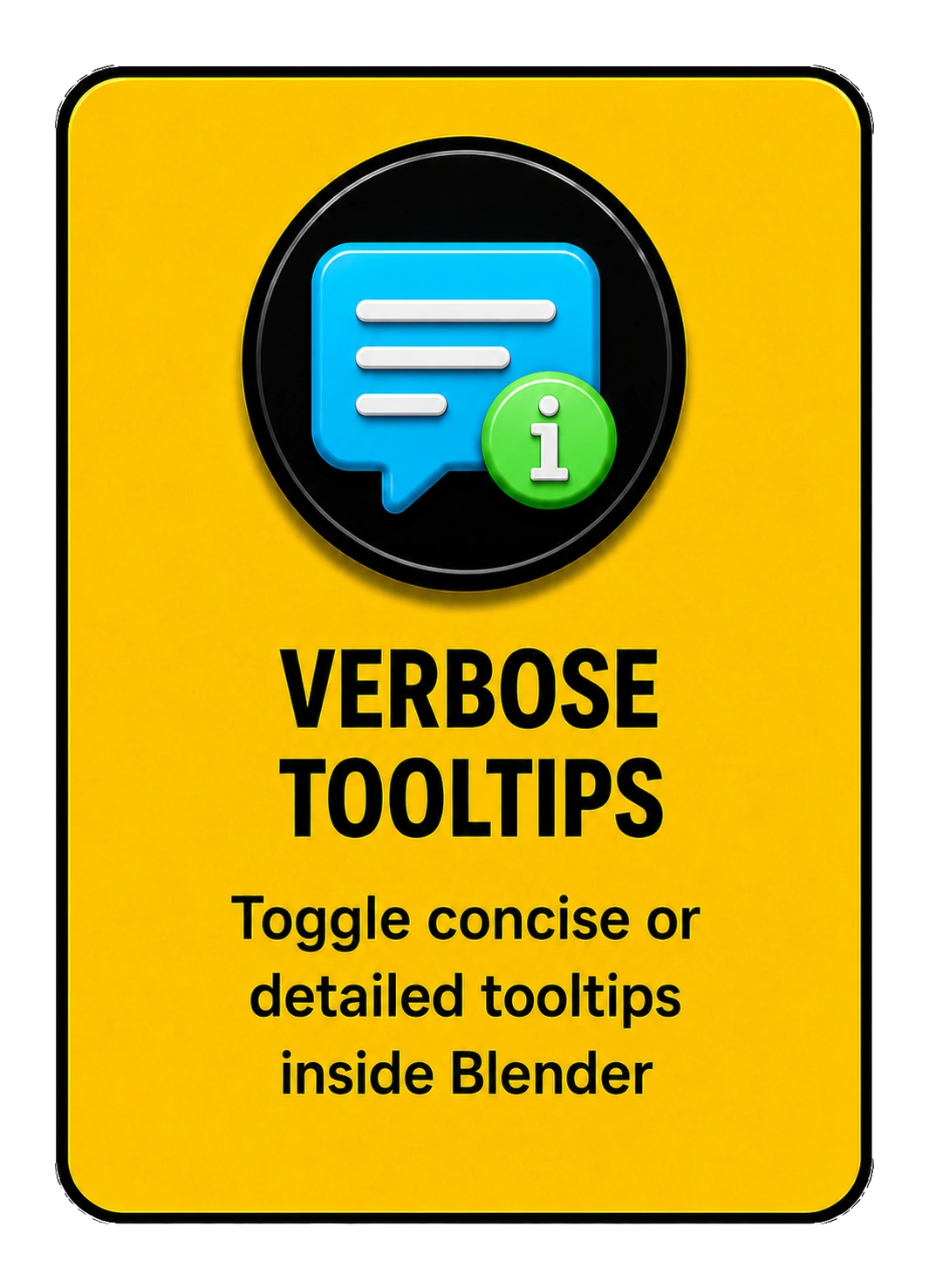 15 verbose tooltips standardized btv lossless