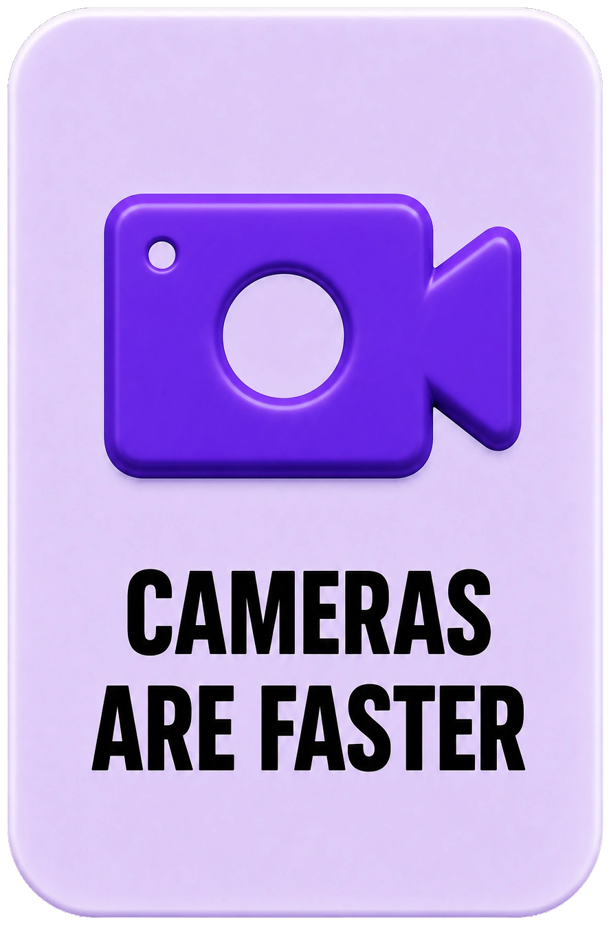 card 01 cameras are faster trim22