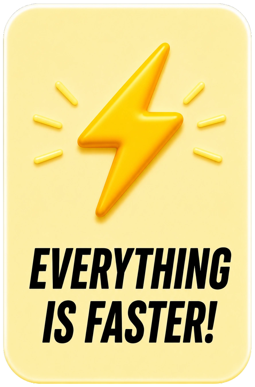 card 09 everything is faster trim22
