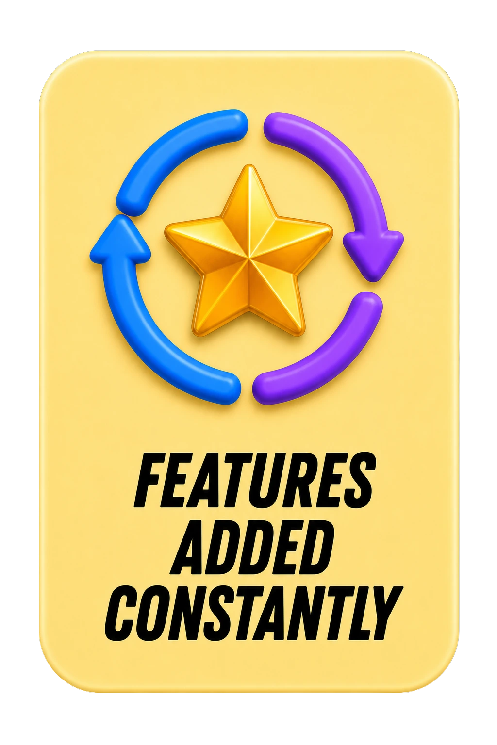 card features added constantly